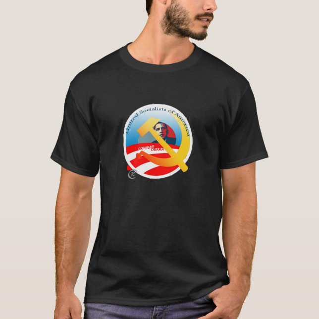 T-shirt Socialistes unis de l'Amérique (Devant)