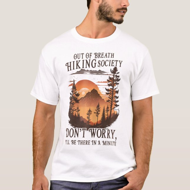 T-shirt Société de Randonnée du souffle (Devant)