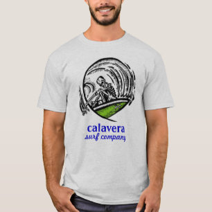T-shirt société de surf de calavera - conception 2