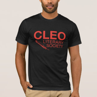 T-shirt Société littéraire de Cleo (de haute qualité)