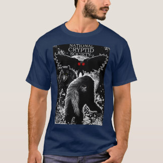 T-shirt Société nationale de cristaux Bigfoot Dogman et Mo