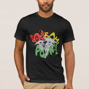 T-shirt SOCK BAM POW Batman et Robin