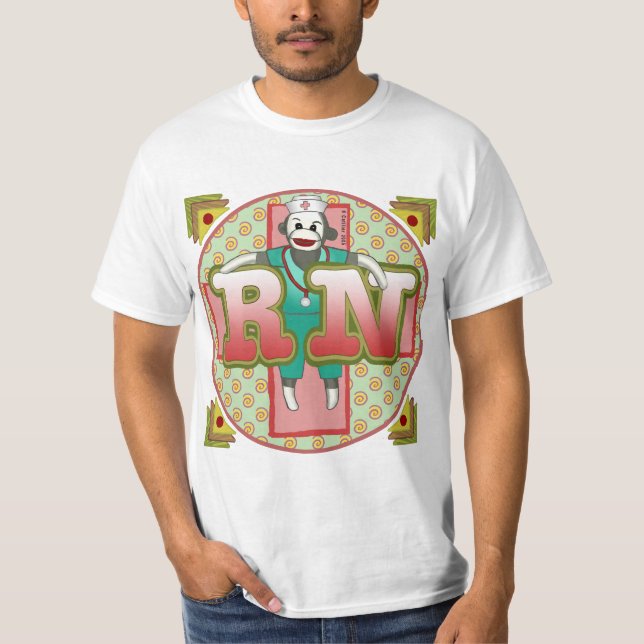 T-shirt Sock Monkey (Devant)