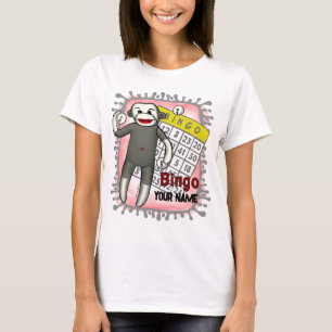 T-shirt Sock Monkey Bingo