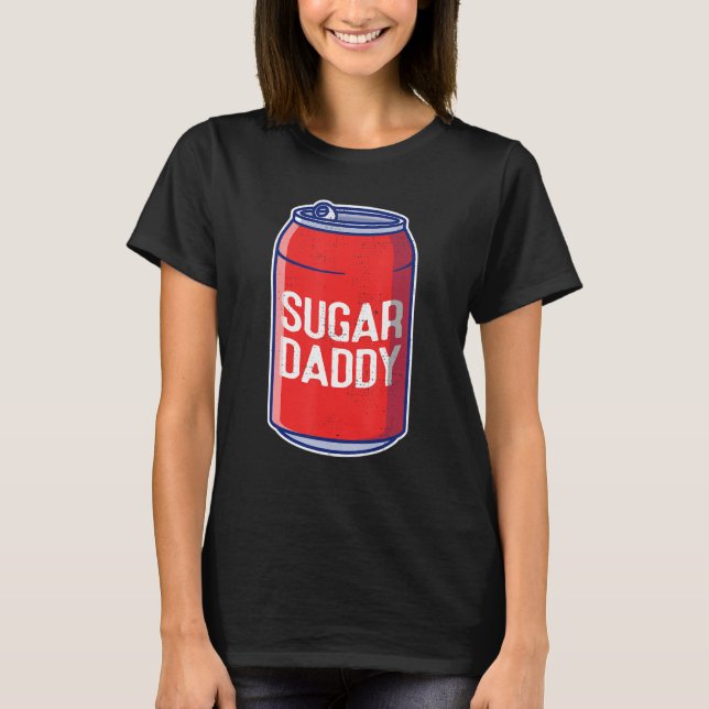 T-shirt Soda Can Sugars Daddy Sodalicious Soda (Devant)