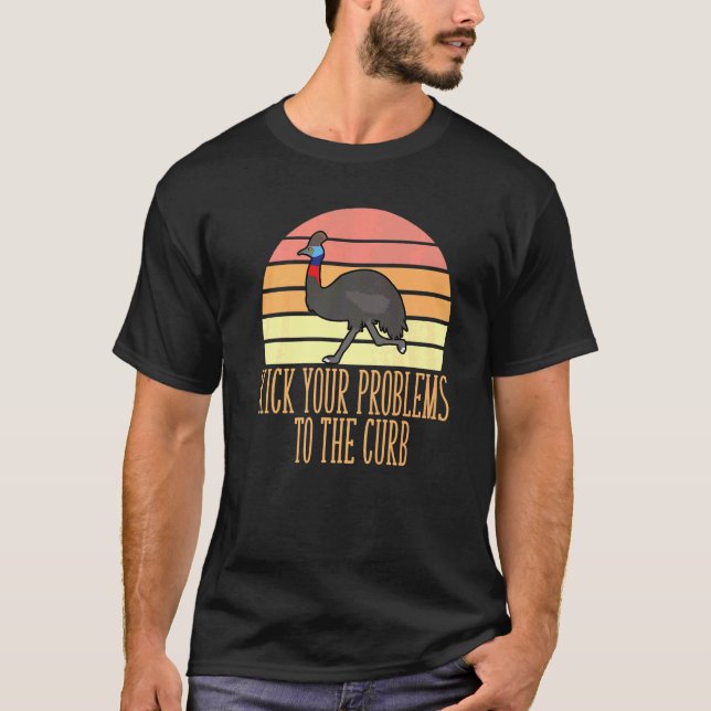 T-shirt Soefree Joyeux Joyeux Joyeux Jeter Vos Problèmes À (Devant)