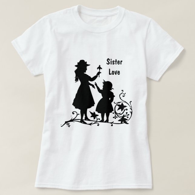 T-shirt Soeur Amour * Jour des Soeurs (Design devant)