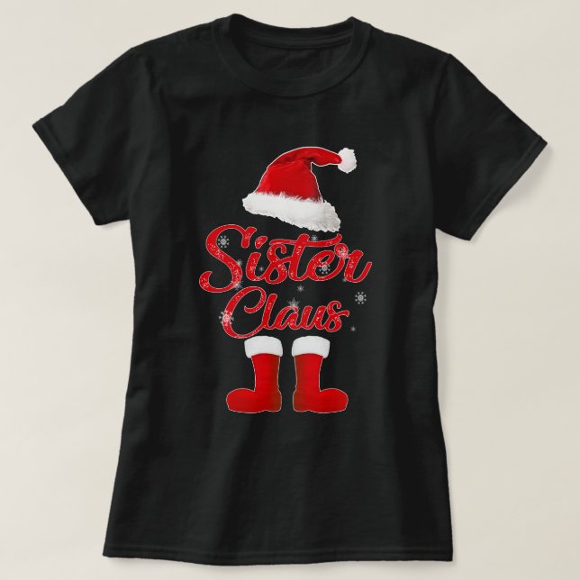 T-shirt soeur claus (Design devant)