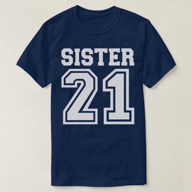 T-shirt Soeur créée en 2021 (Design devant)