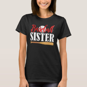 T-shirt soeur de baseball