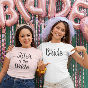 T-shirt Soeur de la mariée