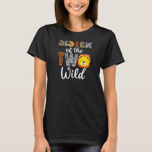 T-shirt Soeur des deux bébés sauvages Lion 2e anniversaire