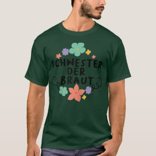 T-shirt Soeur du mariage Mariage marié JGA Engagemen