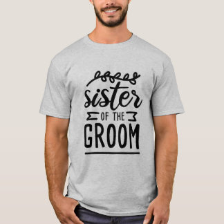 T-shirt Soeur du marié