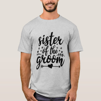 T-shirt Soeur du marié