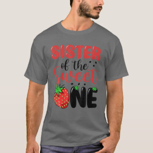 T-shirt Soeur Du Sucré Une Fraise 1Er Naissance
