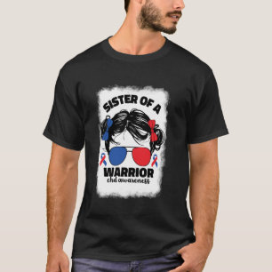 T-shirt Sœur d'un guerrier CHD Malformation cardiaque cong