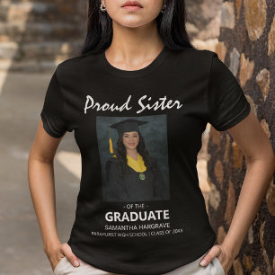 T-shirt Sœur fière de la diplômée   Photo