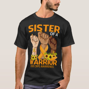 T-shirt Sœur Main D'un Guerrier Rsd Crps Sensibilisation S