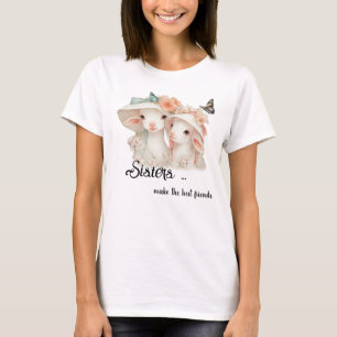 T-shirt Sœurs Fantaisistes Font les Meilleures Amies 