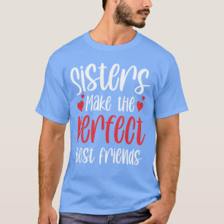 T-shirt Soeurs Makehe Parfait Meilleur Friendseam Soeur fr