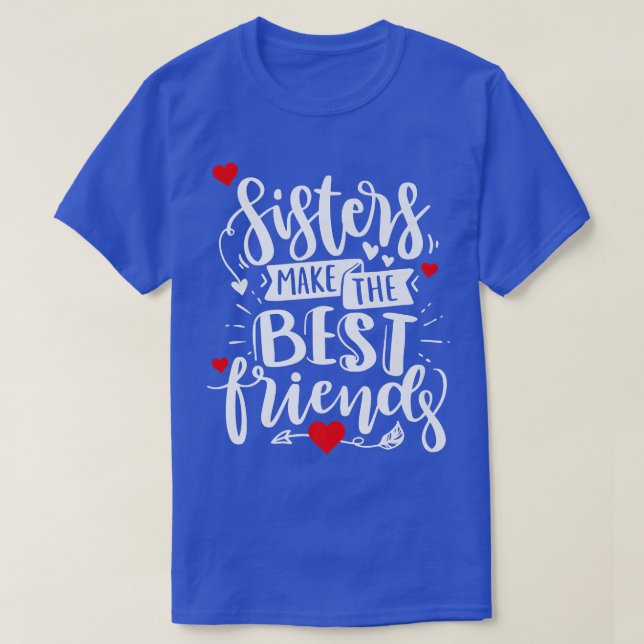 T-shirt Soeurs mignonnes confectionnent des BFF Vêtements  (Design devant)