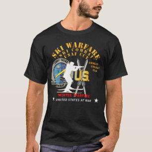T-shirt SOF - USAF Combat Control Team - Ski Warfare - Ski