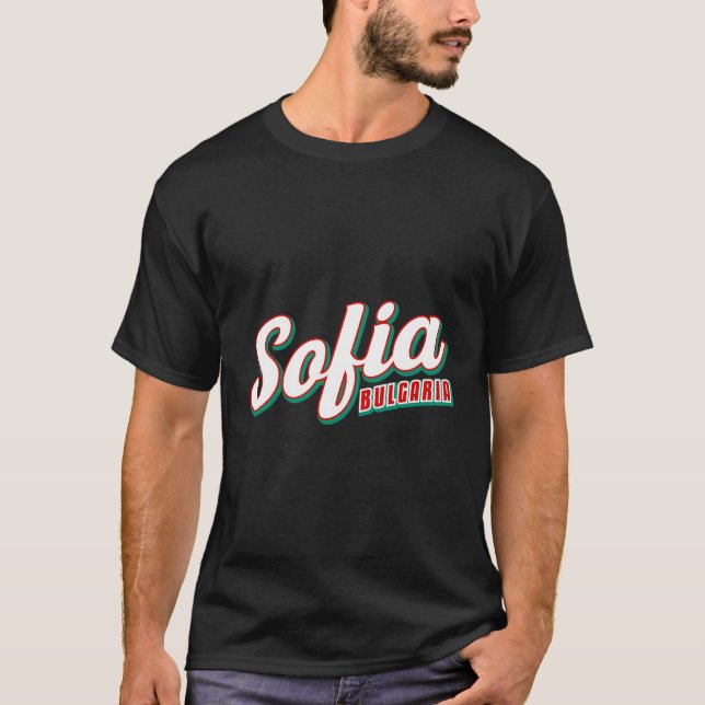 T-shirt Sofia Bulgarie (Devant)