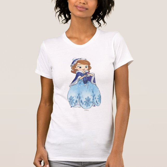 T-shirt Sofia le premier| Le Feu de neige de Sofia (Devant)