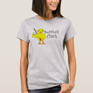 T-shirt Softball Chick