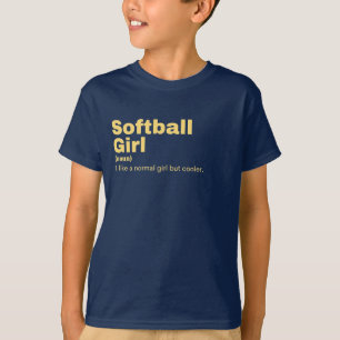 T-shirt Softball Girl - Softball