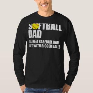 T-shirt Softball Papa Définition Sports