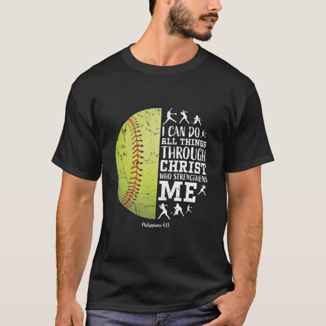 T-shirt Softball 'S N (Devant)
