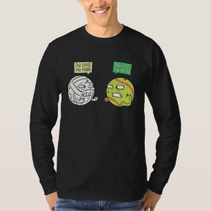 T-shirt Softball Volleyball Elle M'aime Plus I  Sport De B