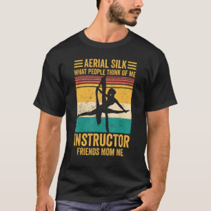 T-shirt Soie Aérienne Ce Que Les Gens Pensent De Moi Instr