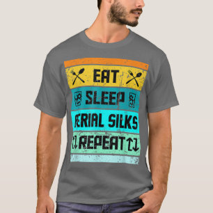 T-shirt Soies Aériennes Trapeze Acro Yoga Pour Hommes Femm