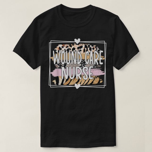T-shirt Soins de la blessure Infirmière Appréciation Soins (Design devant)