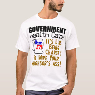 T-shirt Soins de santé de gouvernement