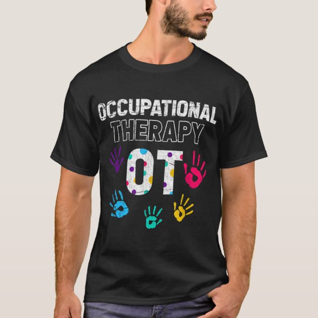 T-shirt Soins de santé ergothérapie OTA ergothérapie (Devant)