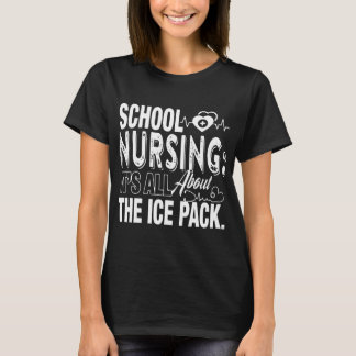 T-shirt soins d'école ses tout environ l'infirmière de