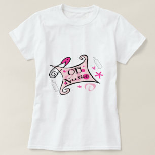 T-shirt Soins d'infirmière d'OB (obstétrique)
