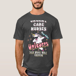 T-shirt Soins d'urgence Infirmière faire la magie