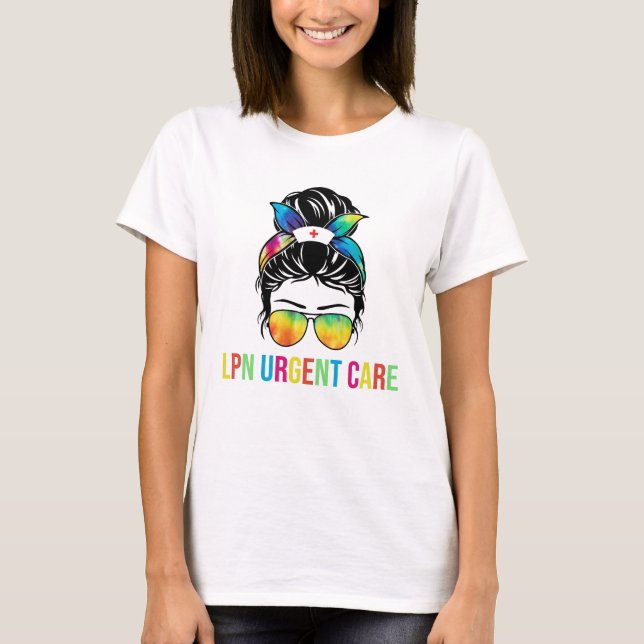 T-shirt Soins d'urgence LPN (Devant)
