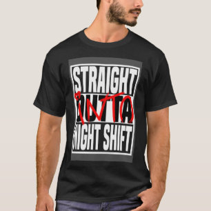 T-shirt Soins Nuit Couche Nourrir Soins aux personnes âgée