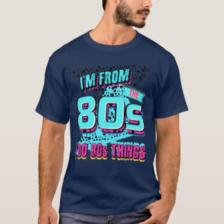 T-shirt Soirée 80 1980 drôle