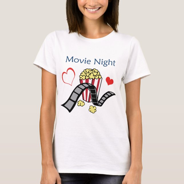 T-shirt Soirée cinéma (Devant)