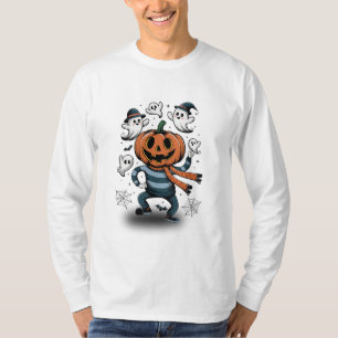T-shirt Soirée dansante citrouille - Amusants Halloween De