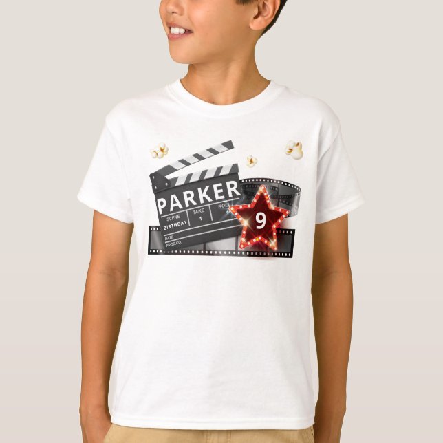 T-shirt Soirée de cinéma Luxe (Devant)