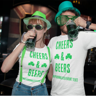 T-shirt Soirée de fête des bières et des bières
