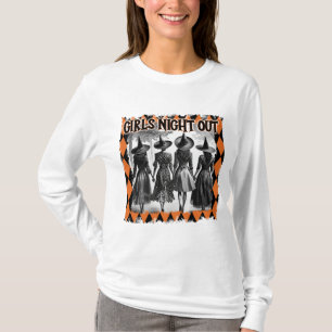 T-shirt Soirée de filles Sorcières d'Halloween